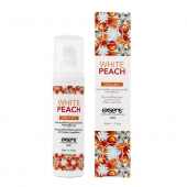 Разогревающее массажное масло Gourmet White Peach Organic с органическими ингредиентами - 50 мл. - Exsens - купить с доставкой в Набережных Челнах
