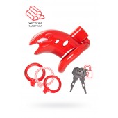 Красный мужской пояс верности из пластика - ToyFa - купить с доставкой в Набережных Челнах