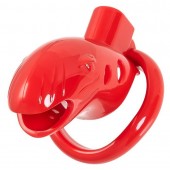 Красный мужской пояс верности из пластика - ToyFa - купить с доставкой в Набережных Челнах