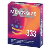 Стимулирующая насадка на пенис MEN SIZE 333 - Sitabella - в Набережных Челнах купить с доставкой