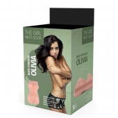 Телесный мастурбатор-вагина Olivia - Dream Toys - в Набережных Челнах купить с доставкой