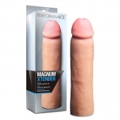 Телесная фаллическая насадка на пенис Magnum Xtender - 23 см. - Blush Novelties - в Набережных Челнах купить с доставкой