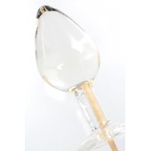 Прозрачный леденец в форме малой анальной пробки со вкусом пина колада - Sosuчki - купить с доставкой в Набережных Челнах