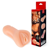 Телесный реалистичный мастурбатор в виде вагины - Bior toys - в Набережных Челнах купить с доставкой