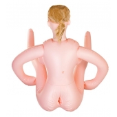 Надувная секс-кукла с реалистичной головой и поднятыми ножками - ToyFa - в Набережных Челнах купить с доставкой