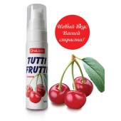 Гель-смазка Tutti-frutti с вишнёвым вкусом - 30 гр. - Биоритм - купить с доставкой в Набережных Челнах