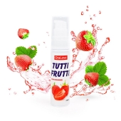 Гель-смазка Tutti-frutti с земляничным вкусом - 30 гр. - Биоритм - купить с доставкой в Набережных Челнах