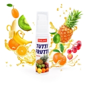 Гель-смазка Tutti-frutti со вкусом тропических фруктов - 30 гр. - Биоритм - купить с доставкой в Набережных Челнах