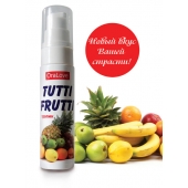 Гель-смазка Tutti-frutti со вкусом тропических фруктов - 30 гр. - Биоритм - купить с доставкой в Набережных Челнах