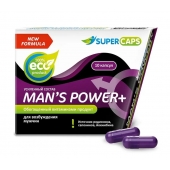 Возбуждающее средство для мужчин Mans Power plus - 10 капсул (0,35 гр.) +1 в подарок - SuperCaps - купить с доставкой в Набережных Челнах