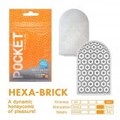 Карманный мастурбатор HEXA-BRICK - Tenga - в Набережных Челнах купить с доставкой