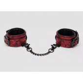 Красно-черные наручники Reversible Faux Leather Wrist Cuffs - Fifty Shades of Grey - купить с доставкой в Набережных Челнах