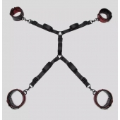 Изысканный набор фиксаций на кровати Reversible Under Mattress Restraint Set - Fifty Shades of Grey - купить с доставкой в Набережных Челнах