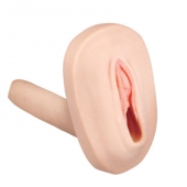 Мастурбатор-вагина с вибрацией и выносным пультом управления REALSTUFF SMOOTH   BALD - Dream Toys - в Набережных Челнах купить с доставкой