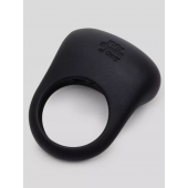 Черное эрекционное виброкольцо Sensation Rechargeable Vibrating Love Ring - Fifty Shades of Grey - в Набережных Челнах купить с доставкой