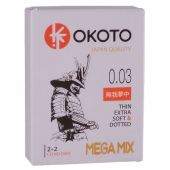 Набор из 4 презервативов OKOTO MegaMIX - Sitabella - купить с доставкой в Набережных Челнах