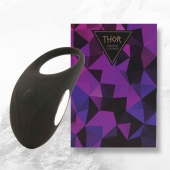 Черное эрекционное виброкольцо Thor Cockring - FeelzToys - в Набережных Челнах купить с доставкой