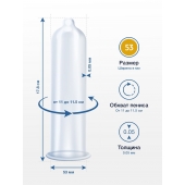 Презервативы MY.SIZE размер 53 - 10 шт. - My.Size - купить с доставкой в Набережных Челнах