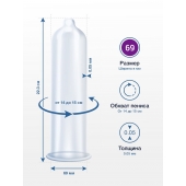 Презервативы MY.SIZE размер 69 - 3 шт. - My.Size - купить с доставкой в Набережных Челнах
