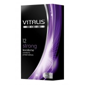 Презервативы с утолщённой стенкой VITALIS PREMIUM strong - 12 шт. - Vitalis - купить с доставкой в Набережных Челнах