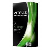 Презервативы увеличенного размера VITALIS PREMIUM x-large - 12 шт. - Vitalis - купить с доставкой в Набережных Челнах