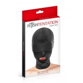 Сплошная маска на голову с прорезью для рта - Fetish Tentation - купить с доставкой в Набережных Челнах