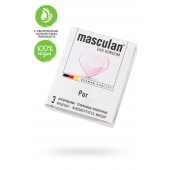Супертонкие презервативы Masculan Pur - 3 шт. - Masculan - купить с доставкой в Набережных Челнах