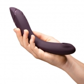 Сливовый стимулятор G-точки Womanizer OG c технологией Pleasure Air и вибрацией - 17,7 см. - Womanizer
