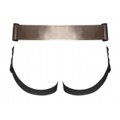 Бронзовый пояс для насадок Curious Harness - Strap-on-me - купить с доставкой в Набережных Челнах