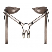 Бронзовый пояс для насадок Desirous Harness - Strap-on-me - купить с доставкой в Набережных Челнах