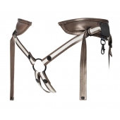 Бронзовый пояс для насадок Desirous Harness - Strap-on-me - купить с доставкой в Набережных Челнах