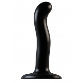 Черный фаллоимитатор-насадка Strap-On-Me P G spot Dildo size S - 16,4 см. - Strap-on-me - купить с доставкой в Набережных Челнах