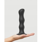 Черная насадка Strap-On-Me Dildo Geisha Balls size XL - Strap-on-me - купить с доставкой в Набережных Челнах