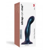 Темно-синяя насадка Strap-On-Me Dildo Plug Snaky size M - Strap-on-me - купить с доставкой в Набережных Челнах