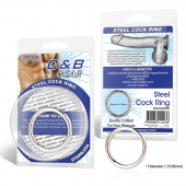 Стальное эрекционное кольцо STEEL COCK RING - 4.5 см. - BlueLine - в Набережных Челнах купить с доставкой
