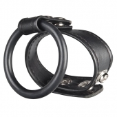 Двойное кольцо выносливости на пенис DUAL STAMINA RING - BlueLine - в Набережных Челнах купить с доставкой
