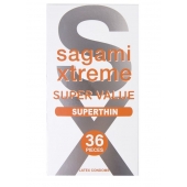 Ультратонкие презервативы Sagami Xtreme Superthin - 36 шт. - Sagami - купить с доставкой в Набережных Челнах