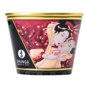 Массажная  свеча Sparkling Strawberry Wine с ароматом клубничного вина - 170 мл. - Shunga - купить с доставкой в Набережных Челнах