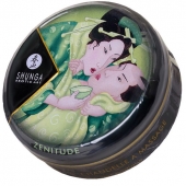 Массажная свеча Exotic Green Tea с ароматом зелёного чая - 30 мл. - Shunga - купить с доставкой в Набережных Челнах