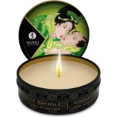 Массажная свеча Exotic Green Tea с ароматом зелёного чая - 30 мл. - Shunga - купить с доставкой в Набережных Челнах