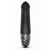 Черный вибратор с электростимуляцией Real Deal Neal - 16,5 см. - MyStim - купить с доставкой в Набережных Челнах