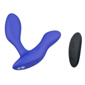 Синий анальный вибратор We-Vibe Vector+ - We-vibe - в Набережных Челнах купить с доставкой