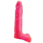 Розовая насадка-фаллос для трусиков Harness - 16,5 см. - LOVETOY (А-Полимер) - купить с доставкой в Набережных Челнах