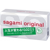 Ультратонкие презервативы Sagami Original 0.02 - 10 шт. - Sagami - купить с доставкой в Набережных Челнах