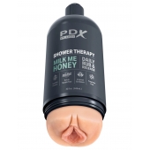Телесный мастурбатор-вагина Shower Therapy Milk Me Honey - Pipedream - в Набережных Челнах купить с доставкой