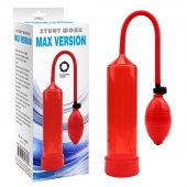 Красная вакуумная помпа для мужчин MAX VERSION - Chisa - в Набережных Челнах купить с доставкой