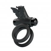 Черное эрекционное виброкольцо Passionate Ring IX - Baile - в Набережных Челнах купить с доставкой