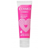 Возбуждающий гель на водно-силиконовой основе Cosmo Vibro с ароматом земляники - 50 гр. - Биоритм - купить с доставкой в Набережных Челнах