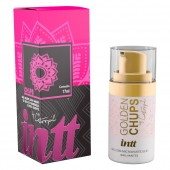 Возбуждающий гель Golden Chups с малиновым ароматом - 17 мл. - INTT - купить с доставкой в Набережных Челнах
