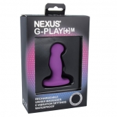 Фиолетовая вибровтулка Nexus G-Play+ M - Nexus Range - в Набережных Челнах купить с доставкой